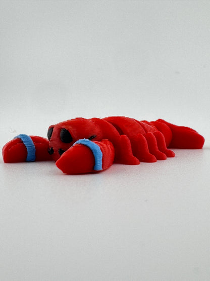 Clawdia the Lobster- Flexling Toy