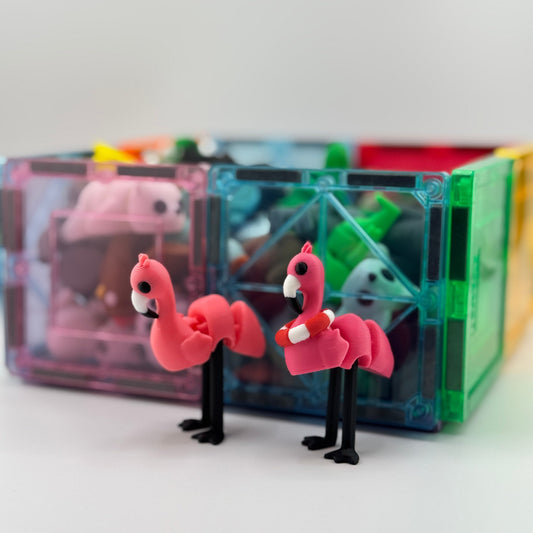 Salsa the Flamingo - Flexling Toy