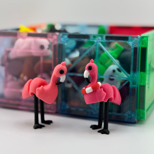 Salsa the Flamingo - Flexling Toy