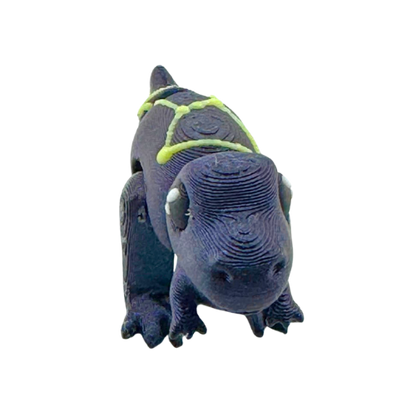 Roary the T-Rex Constellation Edition glow-in-the-dark poseable dinosaur toy with cosmic star pattern design