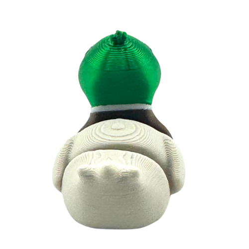 Drake the Mallard SFX Edition Flexling - collectible mallard duck fidget toy with special effects finish