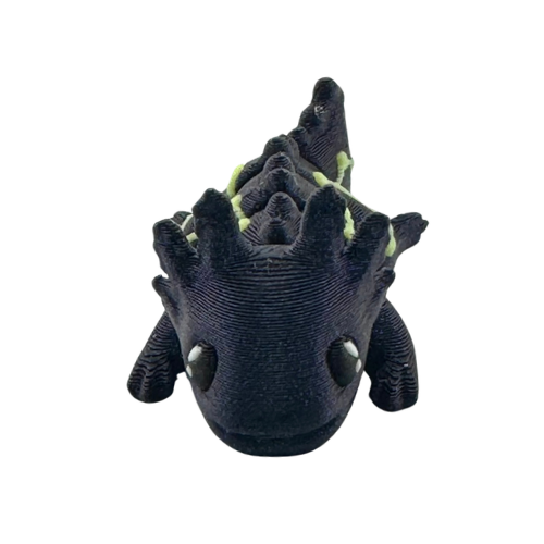 Lumi the Axolotl Constellation Edition Flexlings toy with glow-in-the-dark Lacerta constellation pattern on pink axolotl figure
