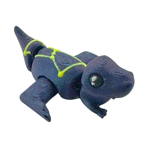 Roary the T-Rex Constellation Edition glow-in-the-dark poseable dinosaur toy with cosmic star pattern design