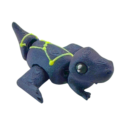 Roary the T-Rex Constellation Edition glow-in-the-dark poseable dinosaur toy with cosmic star pattern design