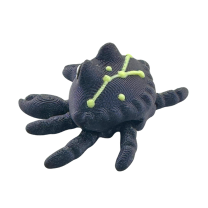 Redd the Crab Constellation Edition with glow-in-the-dark galaxy shell featuring Cancer zodiac constellation pattern