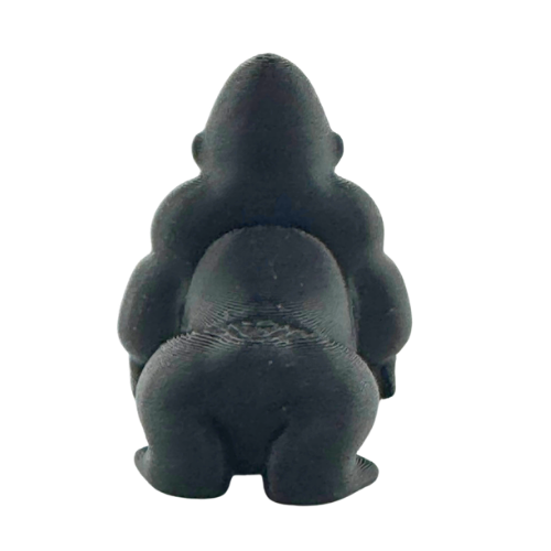 Congo the Gorilla black poseable fidget toy from Flexlings Original Crew, limited edition of 32 figures