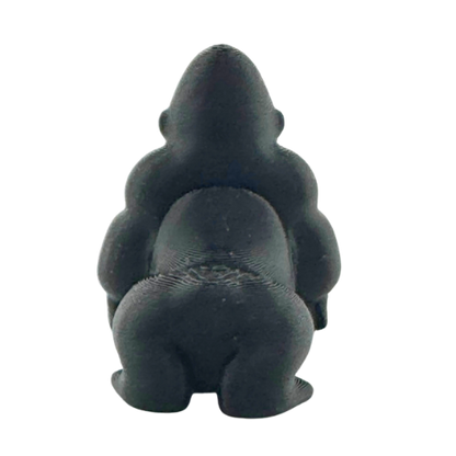 Congo the Gorilla black poseable fidget toy from Flexlings Original Crew, limited edition of 32 figures